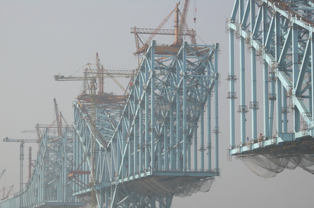 北京-上海高速铁路线，南京大桥 - 设计咨询、监理